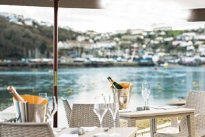 Old Quay House Hotel, alfresco dining