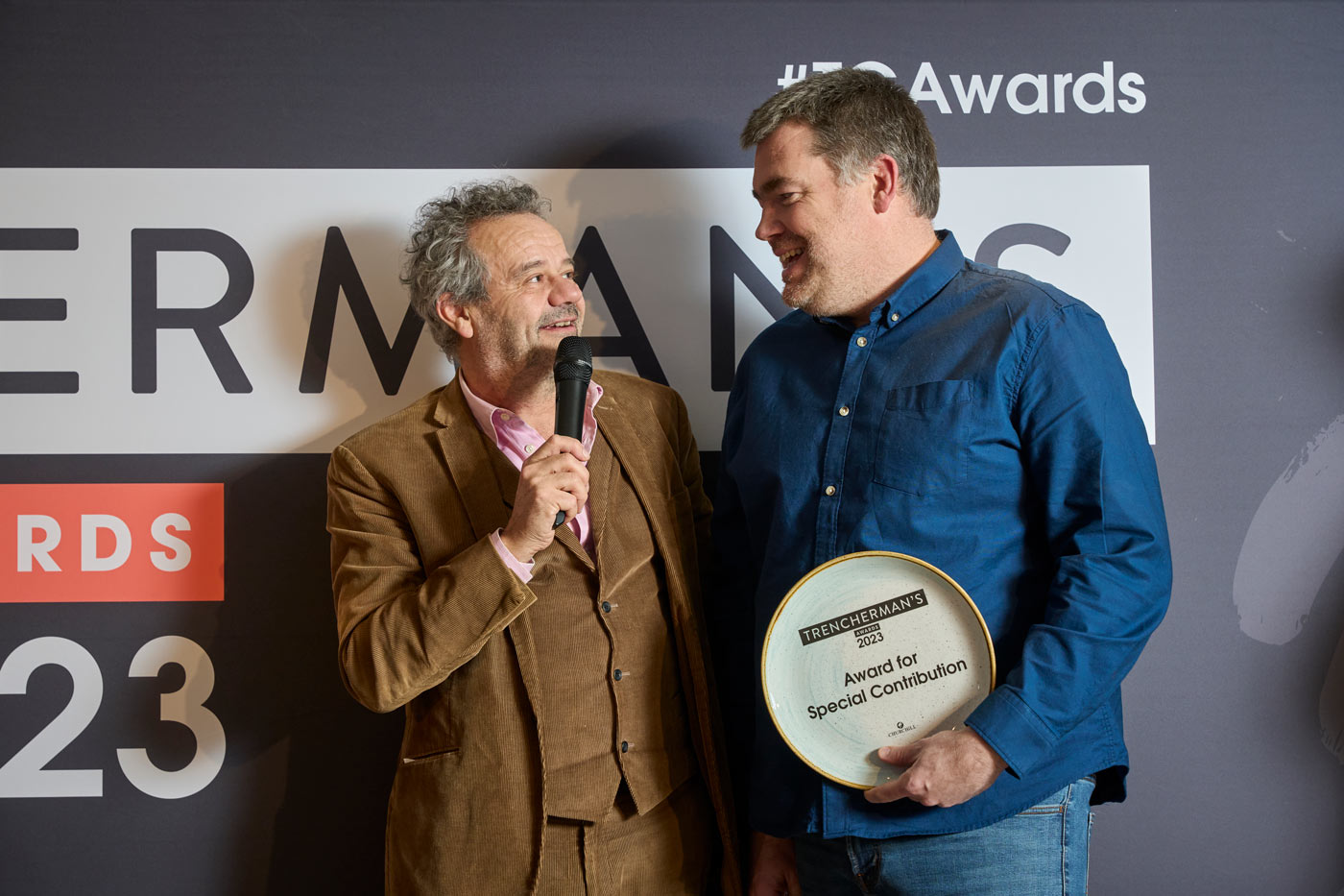 Trencherman's Awards 2023 Mark Hix and Nathan Outlaw