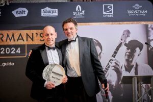 ben palmer winning best chef at the trencherman's awards 2024