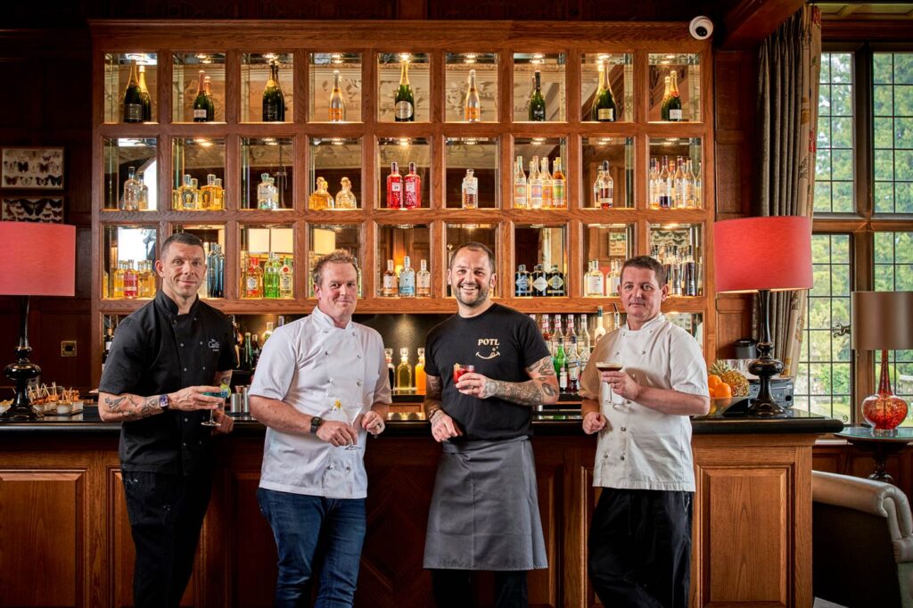 chefs andrew swann, scott paton, rick toogood and mark budd