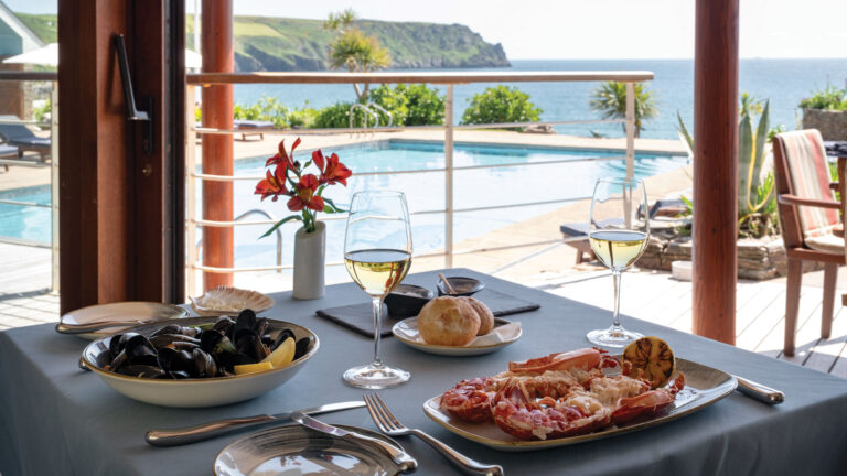 The Quarterdeck Seafood Restaurant at The Nare